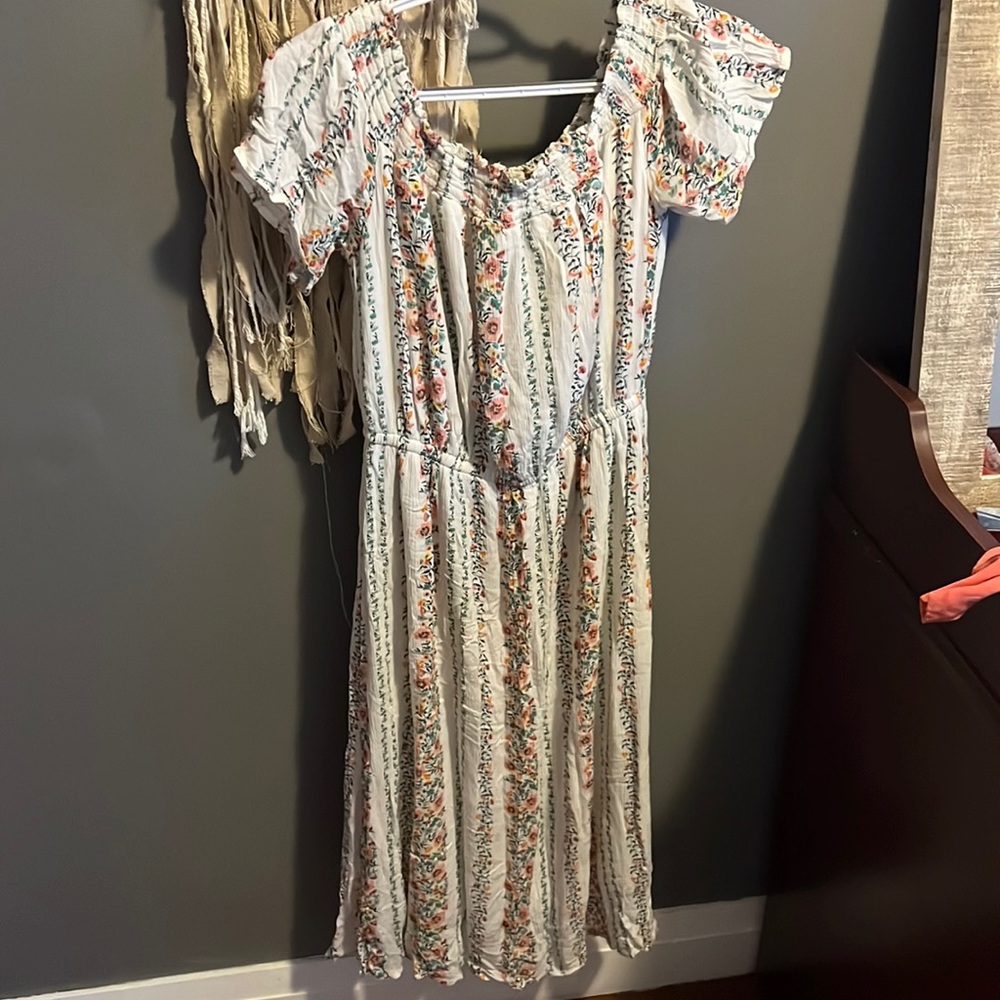 2 for $39 Floral Off the Shoulder Dress
